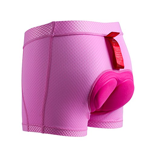 Santic Radhose Damen Radlerhose Damen Kurz Gel Fahrradunterwäsche Damen Rosa XL Santic Radhose Damen Radlerhose Damen Kurz Gel Fahrradunterwäsche Damen Rosa XL von Santic