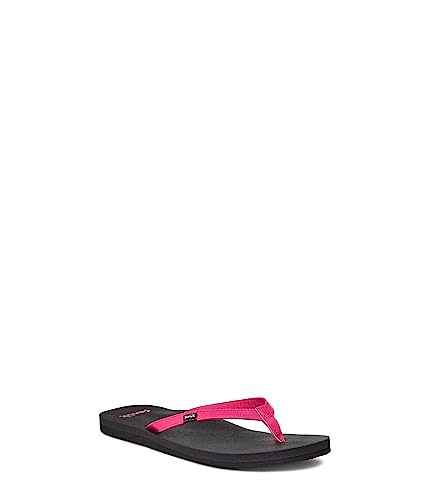 Sanuk Damen Yoga Joy, Knallpink (Hot Pink), 39 EU von Sanuk