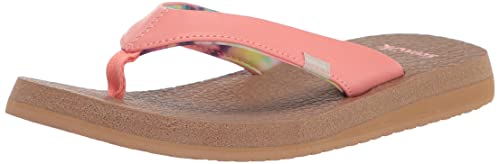 Sanuk Damen Yogamatte Flipflop, Verbranntes Koralle, 42 EU von Sanuk