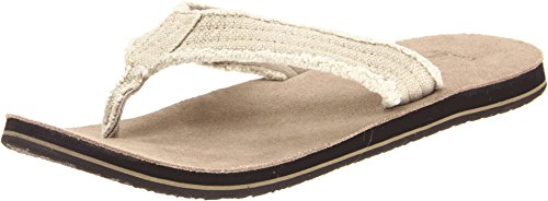 Sanuk Herren Fraid Not Zehentrenner, Beige (Natural), 43 EU von Sanuk