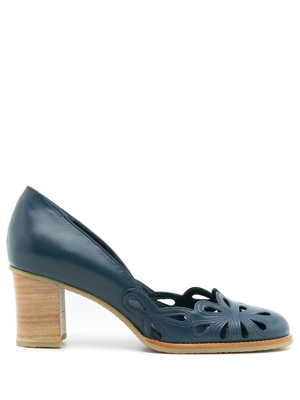 Sarah Chofakian Scarpin Belle Epoque Pumps - Blau von Sarah Chofakian