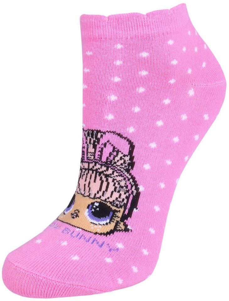 Sarcia.eu Haussocken Pinke Mädchen-Fußsocken mit Sternen gemustert L.O.L SURPRISE 27/30EU von Sarcia.eu