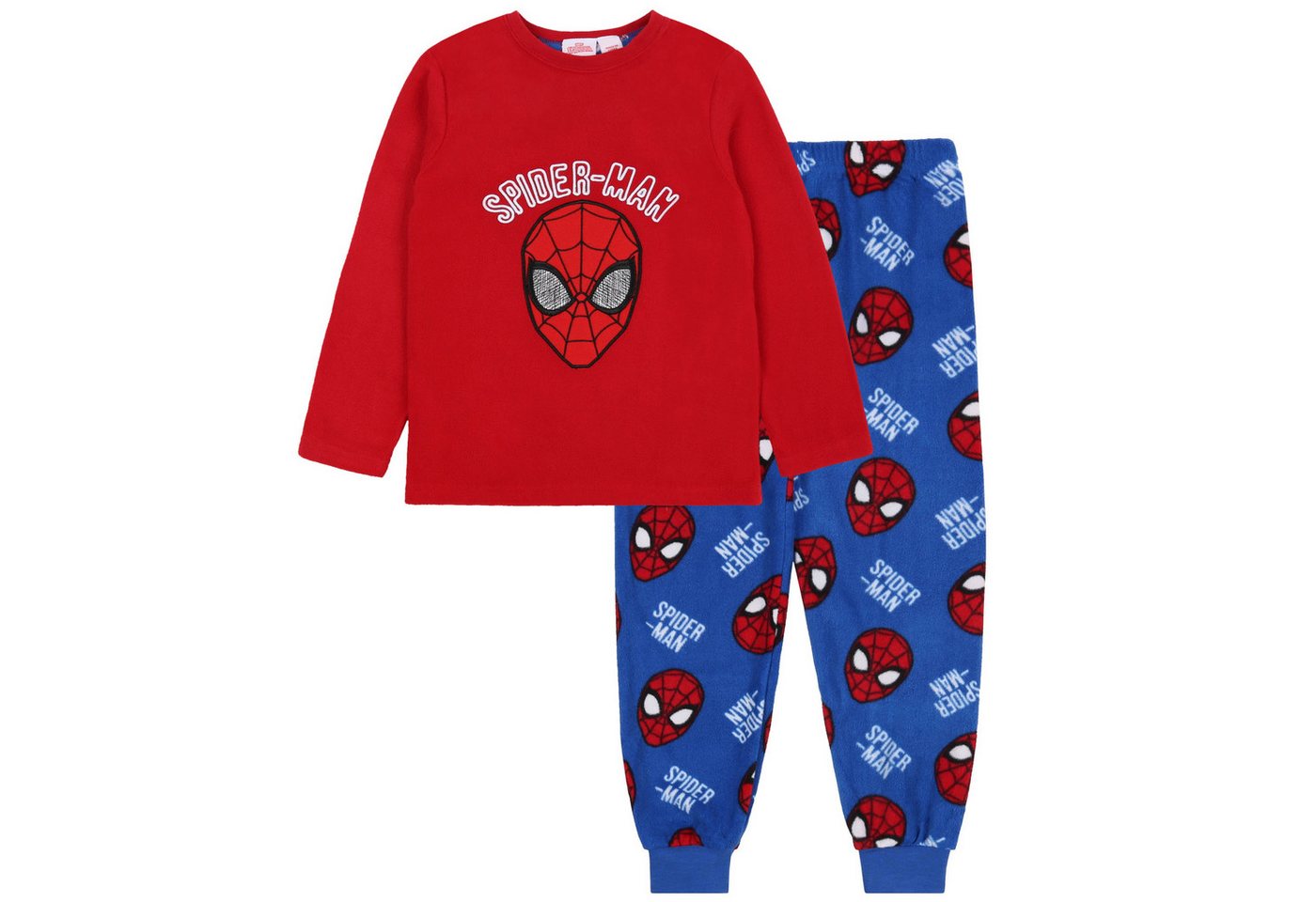 Sarcia.eu Pyjama MARVEL Spider-Man Pyjama/Schlafanzug für Jungen, rot-blau 5-6 Jahre von Sarcia.eu