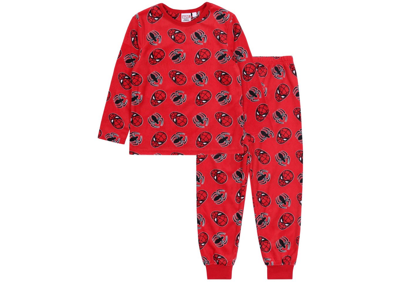 Sarcia.eu Pyjama Rotes Pyjama mit langen Ärmeln Spider-Man MARVEL 3-4 Jahre von Sarcia.eu