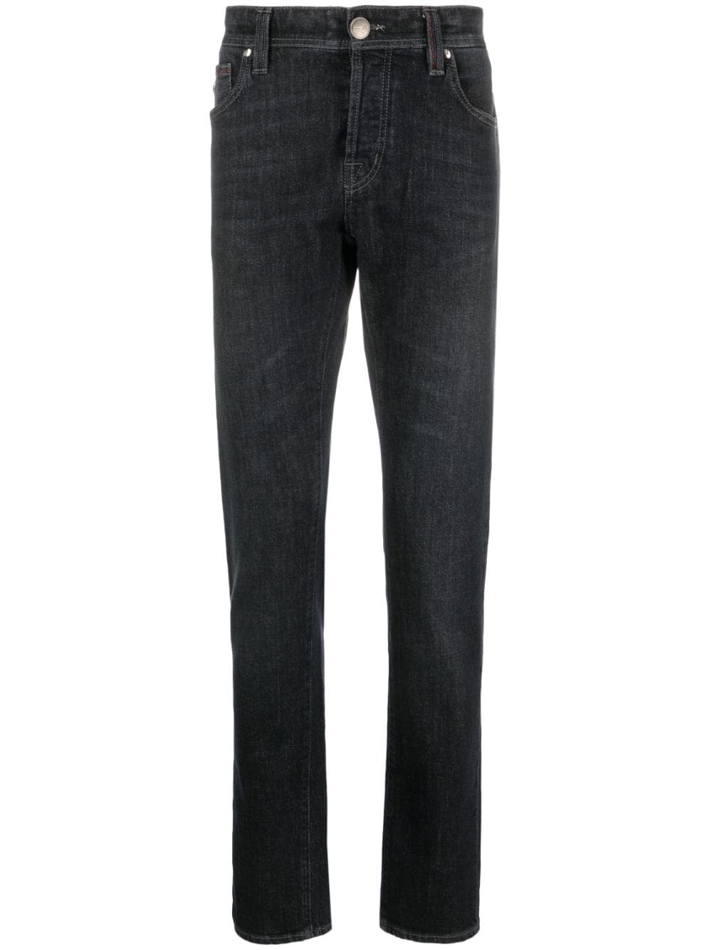 Sartoria Tramarossa Leonardo Slim-Fit-Jeans - Schwarz von Sartoria Tramarossa