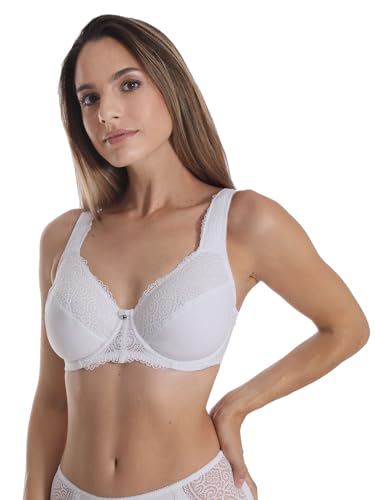 Sassa Bügel BH Softly Cotton 28377 Gr. 85D in White von Sassa