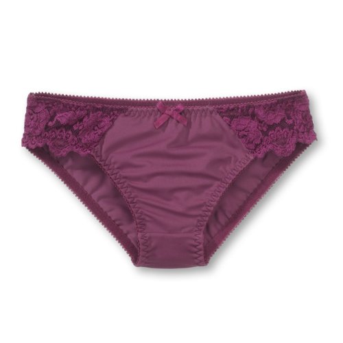 Sassa Slip Classic Lace, Beere, Größe S 2er Pack von Sassa