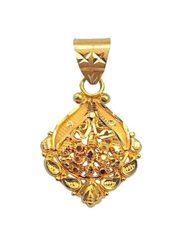 Satfale Jewellers 22K/18K echt zertifiziert Geldstrafe Gelb Gold Carving von Satfale Jewellers