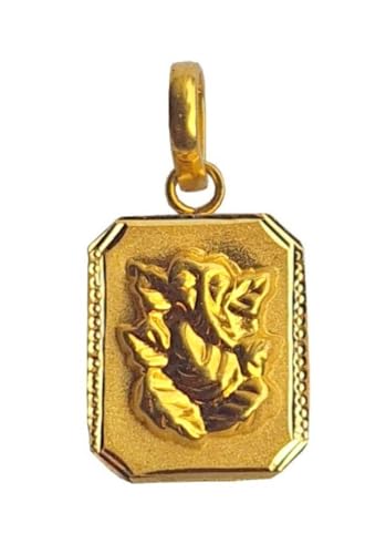 Satfale Jewellers 22K/18K echt zertifiziert Geldstrafe Gelb Gold Göttlich Herrenanhänger von Satfale Jewellers