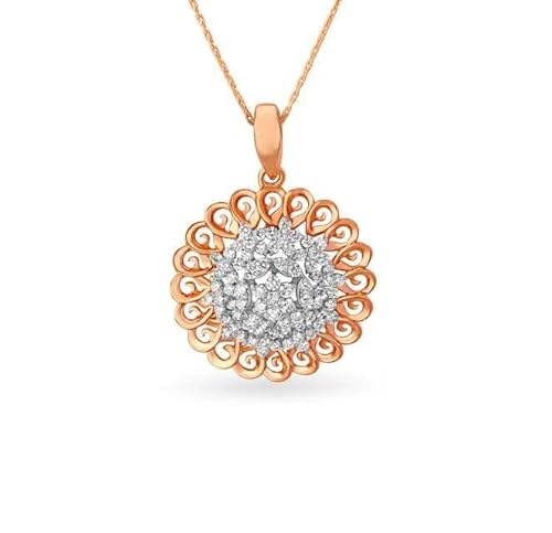 Satfale Jewellers 22K/18K echt zertifiziert Geldstrafe Rose Gold Edel CZ von Satfale Jewellers