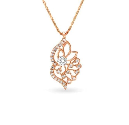 Satfale Jewellers 22K/18K echt zertifiziert Geldstrafe Rose Gold Edel CZ von Satfale Jewellers