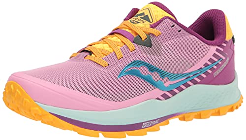 Saucony Damen Peregrine 11 Traillaufschuh, Future Pink, 37 EU von Saucony