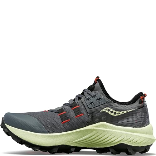 Saucony Endorphin Rift Wanderschuh für Herren, Shadow/Aurora, 40.5 EU von Saucony