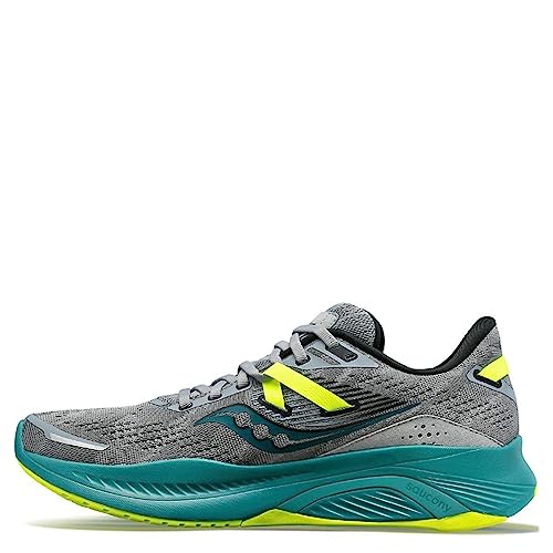 Saucony Glide 16, Laufschuhe für Herren, Fossil/Moos, 40.5 EU von Saucony