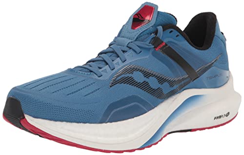 Saucony Herren Tempus Sneaker, Hydro Poppy, 41 EU von Saucony