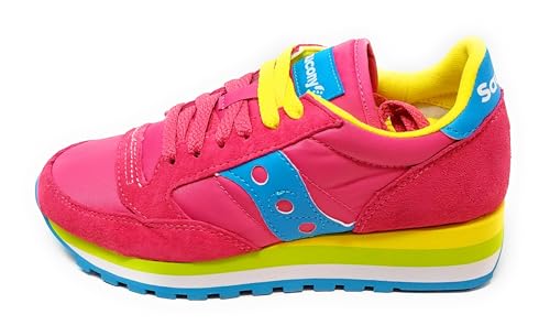 Saucony Jazz Triple Sneaker für Damen, Pink/Hellblau, 40.5 EU von Saucony