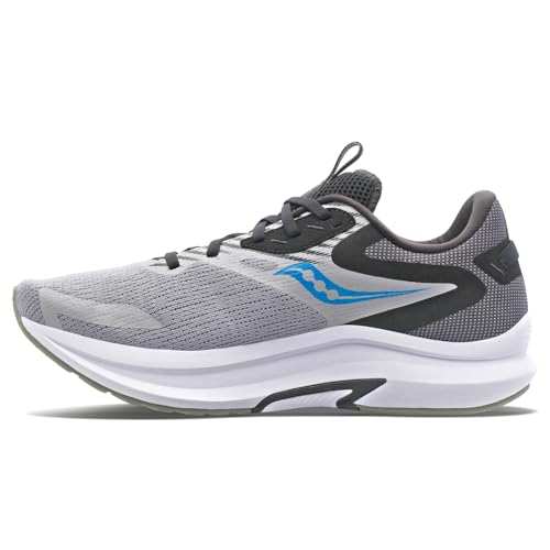 Saucony Men's AXON 2 Running Shoe, Alloy/Topaz, 11.5 von Saucony