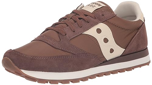 Saucony Men's Jazz Original Sneaker, Brown/Cream, 11.5 von Saucony