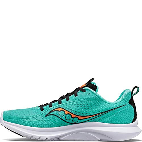 Saucony Men's Kinvara 13 Sneaker, Cool Mint/Zest, 11 von Saucony