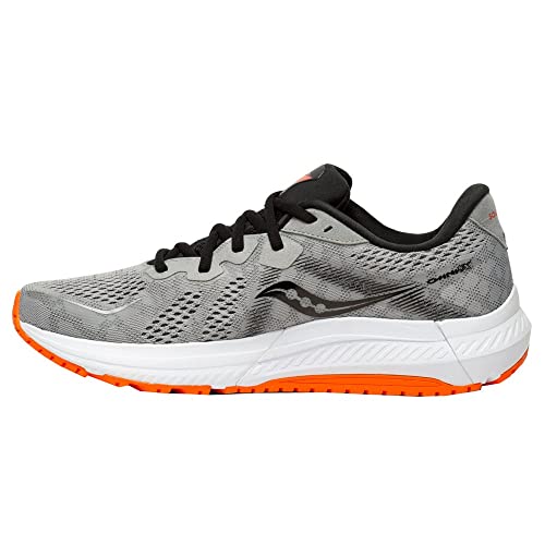 Saucony Men's Omni 20 Running Shoe, Alloy/FIRE, 10 von Saucony