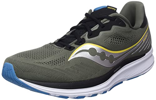 Saucony Herren Ride 14 Laufschuh, Rockface Topaz, 44 EU von Saucony