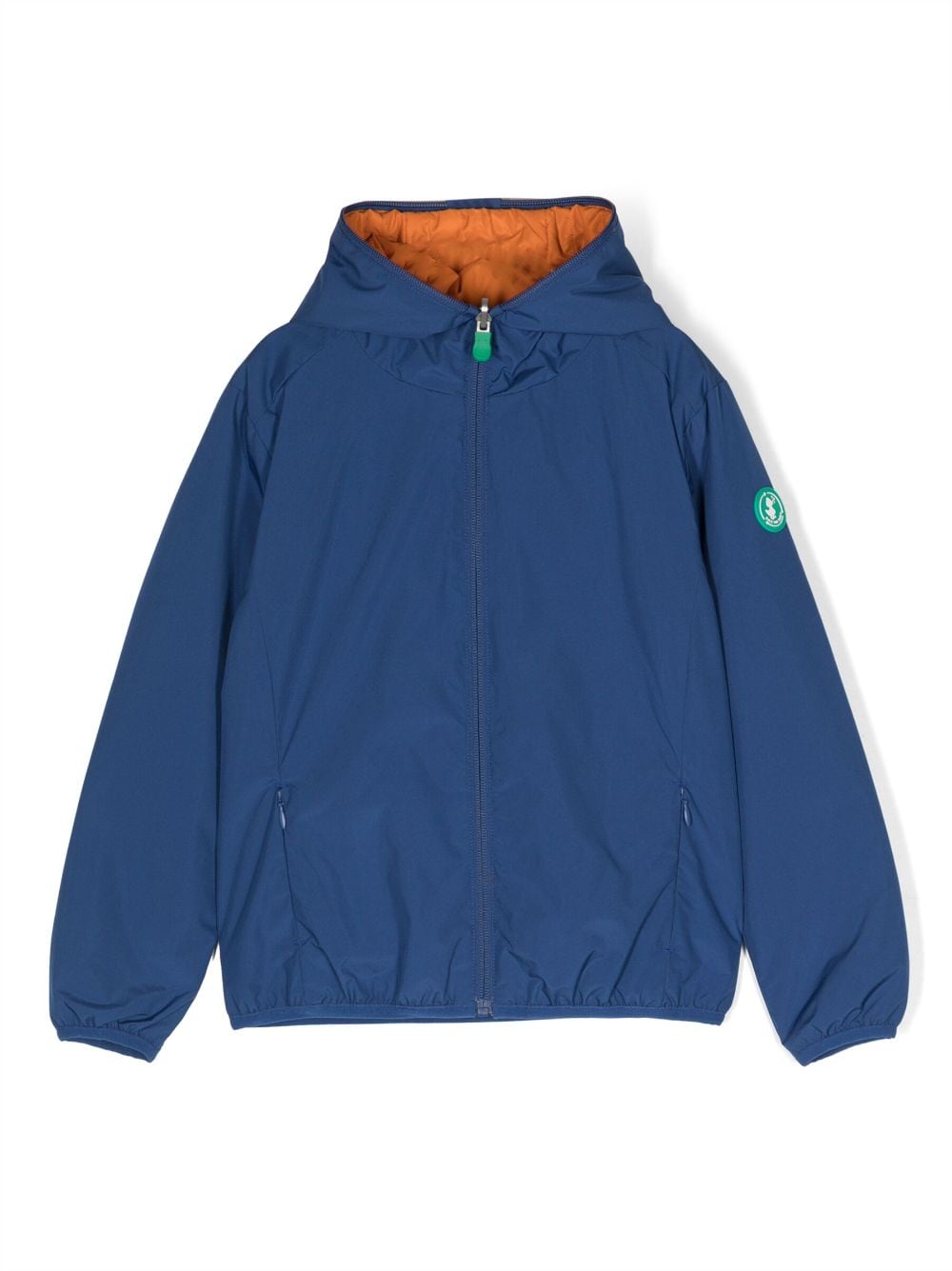 Save The Duck Kids Wendbare Kapuzenjacke - Blau von Save The Duck Kids