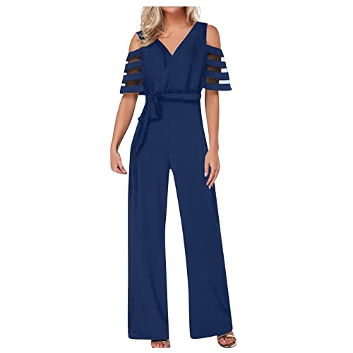 Jumpsuit Damen Kuschelig Overall Damen Festlich Hochzeit Full Body Jumpsuit Latzhose Damen Arbeitshose Jumpsuit Damen Schwarz Jumpsuit Damen Elegant Kuschel Jumpsuit Damen von Saymany