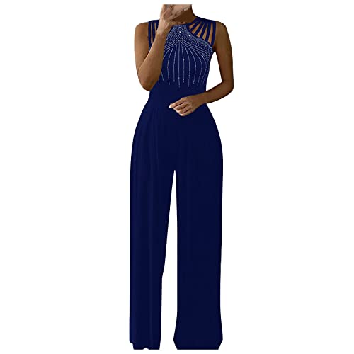 Saymany Overall Damen Kuschel Jumpsuit Damen Jumpsuit Lang Damen Sommer Festliche Jumpsuits Für Damen Anzug Damen Elegant 2 Teiler Jumpsuit Damen Kuschelig Overall Damen Elegant von Saymany