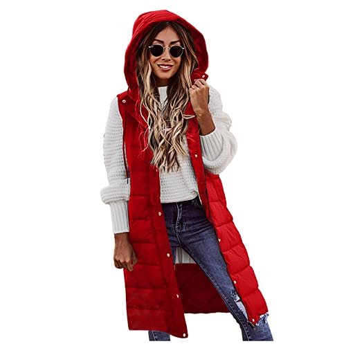 Saymany Steppweste Teddyjacke Damen Steppweste Damen Leicht Steppweste Damen Kurz Winterweste Damen Longweste Damen Mit Kapuze Herbst Jacken Für Damen Steppjacke Damen Damen Übergangsjacke Herbst von Saymany