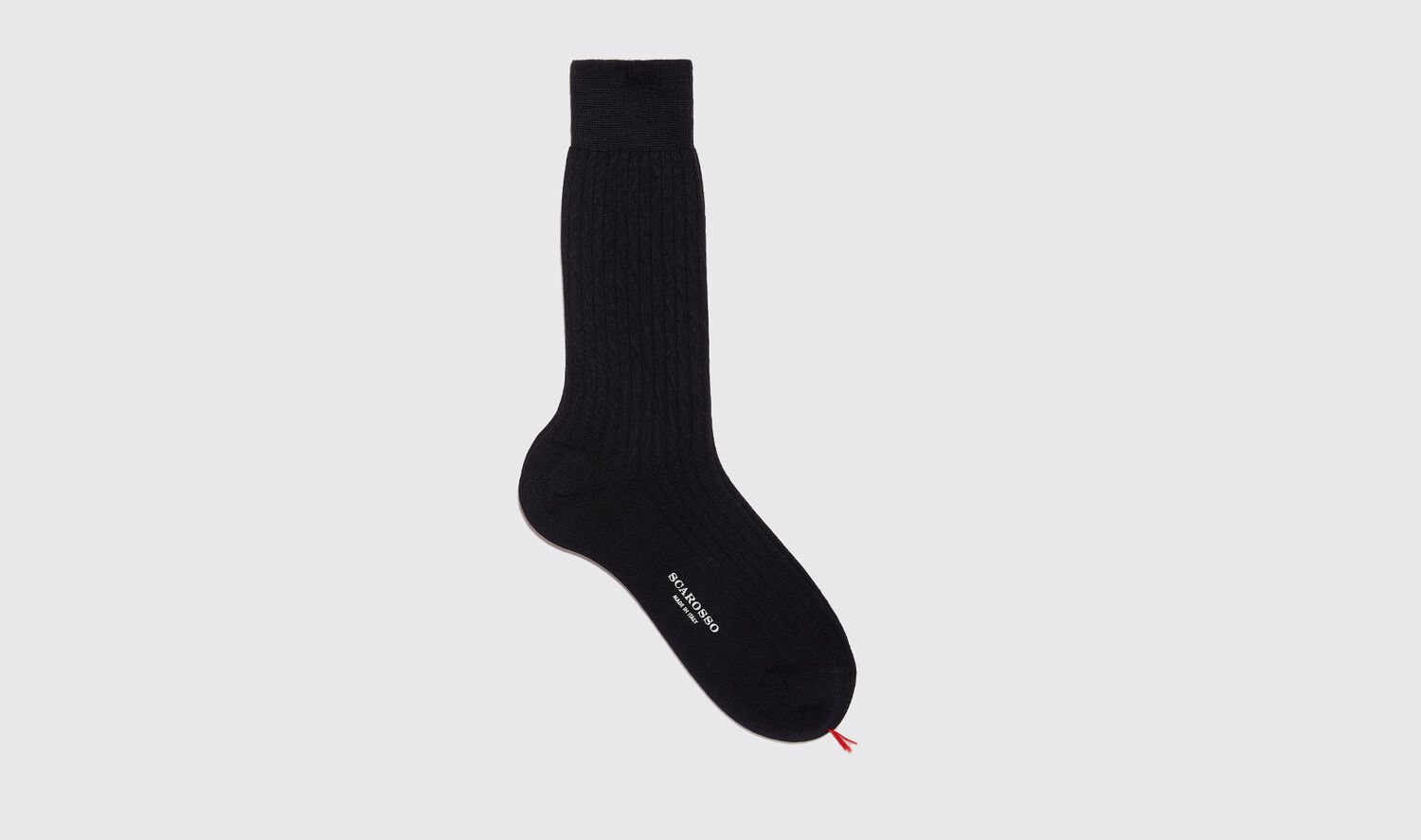 Scarosso Socken Navy Wool Calf Socks Merino Wool von Scarosso