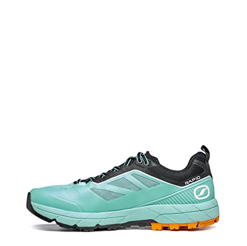 Scarpa Damen Rapid WMN Trekking-& Wanderhalbschuhe, Aqua-Sunny ORANGE ARSA Agility, 38.5 EU von Scarpa