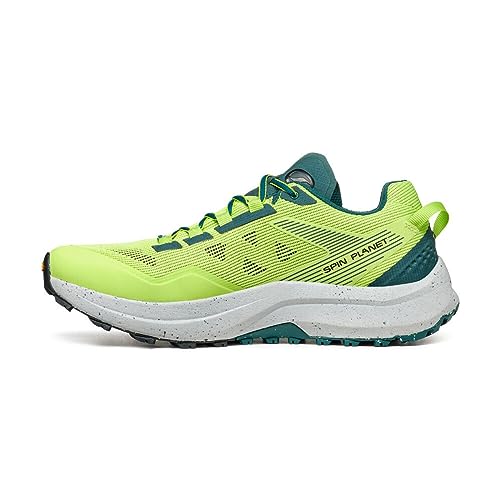 Scarpa M Spin Planet Grün - Leistungsstarker dämpfender Herren Trailrunning Schuh, Größe EU 42 - Farbe Sunny Green - Pet von Scarpa