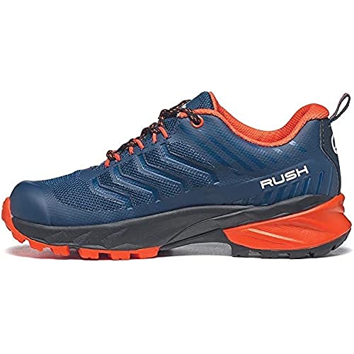 Scarpa Rush GTX Trailrunning-Schuhe für Kinder, Blue-Fiesta Gore-tex Free-Dome Kid, 33 EU von Scarpa