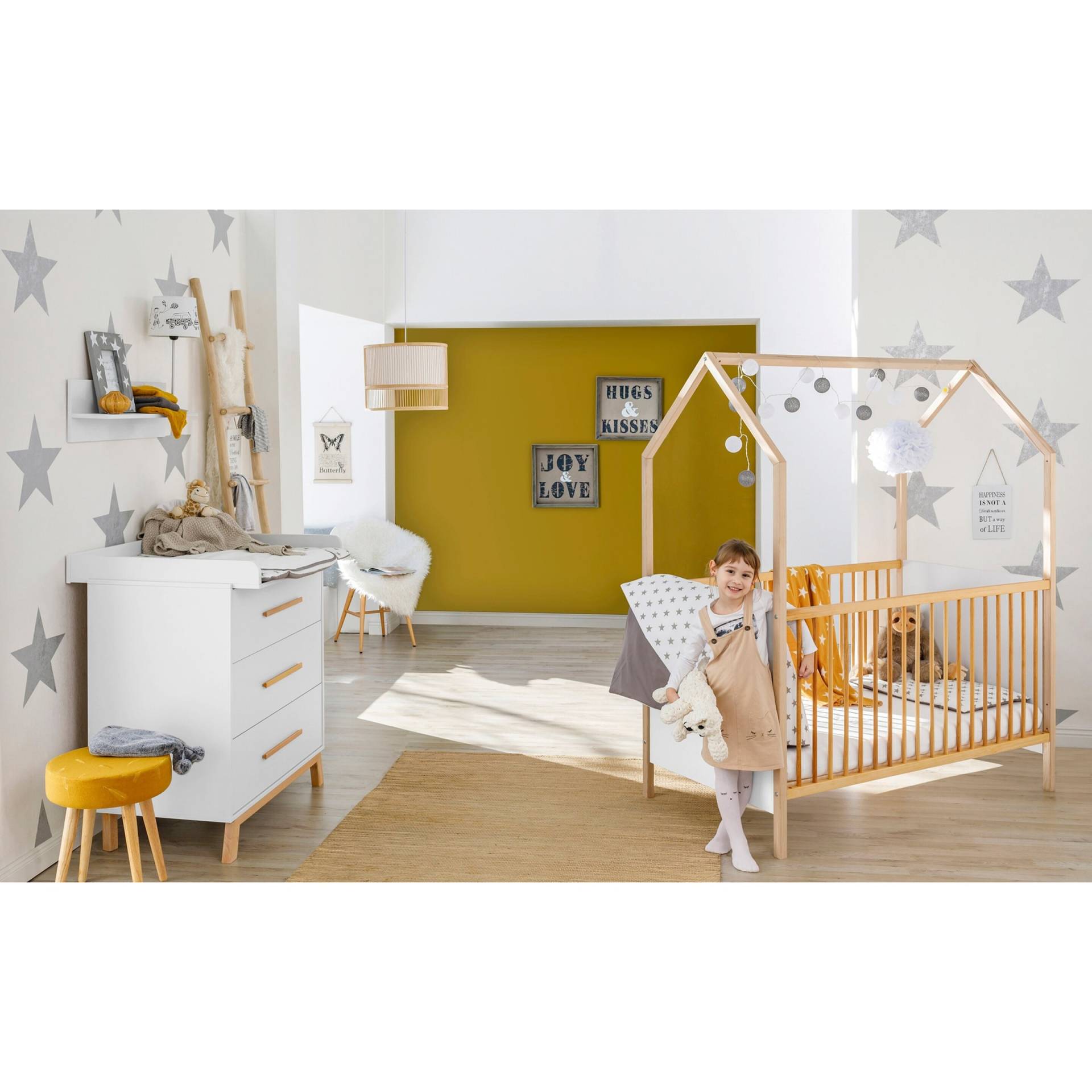 Schardt 2-tlg. Babyzimmer Venice mit Babybett Haus von Schardt