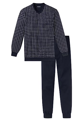 Schiesser 159618 Pyjama Dark Blue 50 von Schiesser