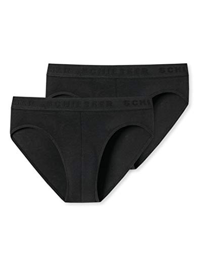 Schiesser 173533 Slips 2er Pack 95/5 Black 164 Schiesser 173533 Slips 2er Pack 95/5 Black 164 von Schiesser
