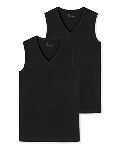 Schiesser 95/5 Tank Top 173980-4er Pack Black 7 von Schiesser