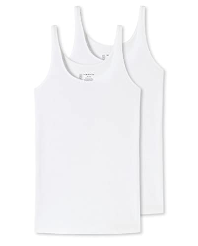 Schiesser 95|5 Tops 4er Pack White 38 von Schiesser