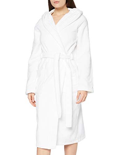 Schiesser Damen Bademantel, 120 Cm Bademantel, Weiß (100-weiss), XL EU von Schiesser