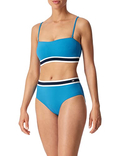 Schiesser Damen Bandeau Bikini-Set, Aquarium, S von Schiesser