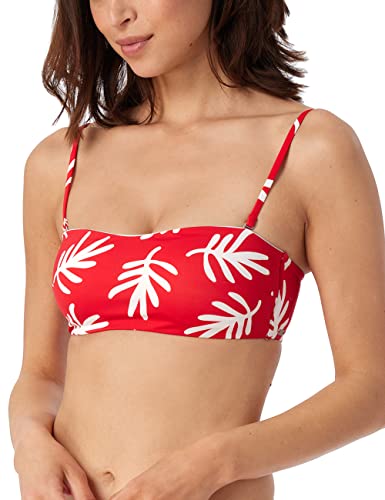 Schiesser Damen Bandeau Top Bikini, rot, M von Schiesser