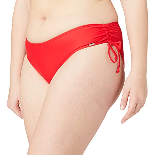 Schiesser Damen Bikinihose High Waist Bikini-Unterteile, rot, 36 von Schiesser