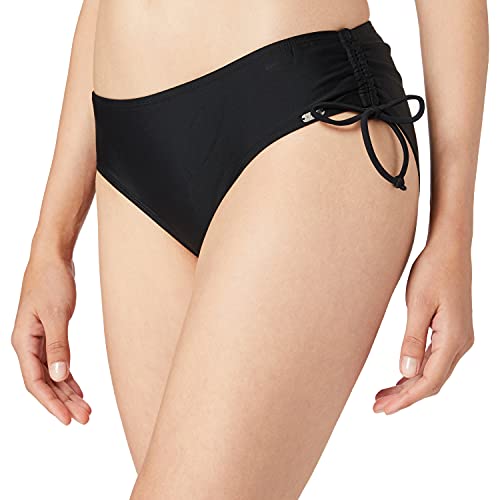 Schiesser Damen Bikinihose High Waist Bikini-Unterteile, schwarz, 36 von Schiesser