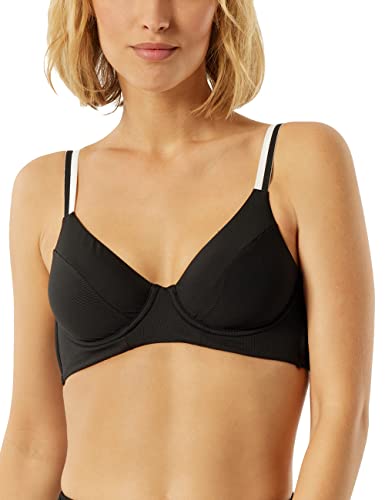 Schiesser Damen Bügel Top Bikini, schwarz, M von Schiesser