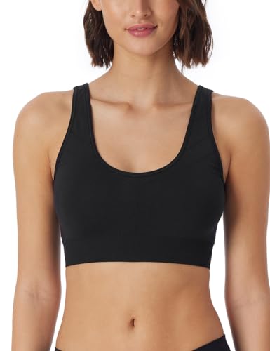 Schiesser Damen Bustier Nahtlos - Casual Seamless,Schwarz_181101,XL von Schiesser