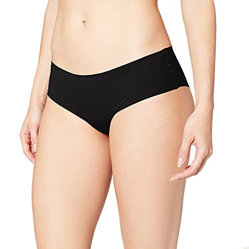 Schiesser Damen Invisible Panty Light Hipster-Höschen, Schwarz_161923, 38 EU von Schiesser