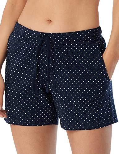 Schiesser Damen Schlafhose Kurz Baumwolle Shorty - Mix + Relax Pyjamaunterteil, Dunkelblau-gem._179388, 44 EU Schiesser Damen Schlafhose Kurz Baumwolle Shorty - Mix + Relax Pyjamaunterteil, Dunkelblau-gem._179388, 44 EU von Schiesser