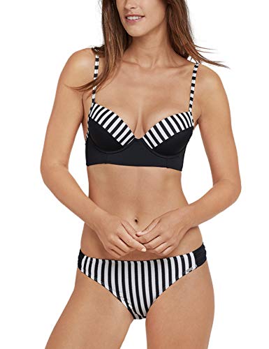 Schiesser Damen Mix & Match Bügel-Bikini Top Bikinioberteil, Schwarz (Schwarz 000), 40 (Herstellergröße: 040C) von Schiesser