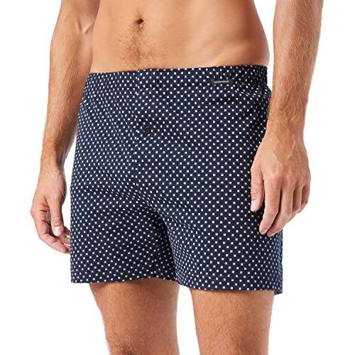 Schiesser Herren Boxershorts Schiesser Boxershorts, Blau (Dark Blue 803), Medium von Schiesser