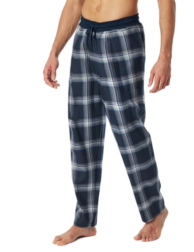 Schiesser Herren Lange Schlafhose-weiches Flanell-Mix + Relax Pyjamaunterteil, Nachtblau_182049, 50 Schiesser Herren Lange Schlafhose-weiches Flanell-Mix + Relax Pyjamaunterteil, Nachtblau_182049, 50 von Schiesser